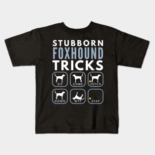 Stubborn American Foxhound Tricks - Dog Training Kids T-Shirt